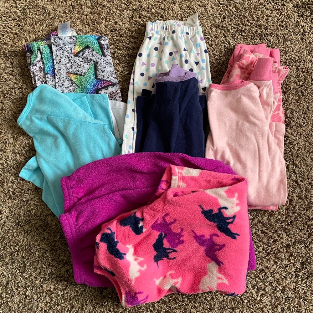 Girls Pajama Set Bundle Sizes 5/6